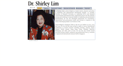 Desktop Screenshot of drshirleylim.com